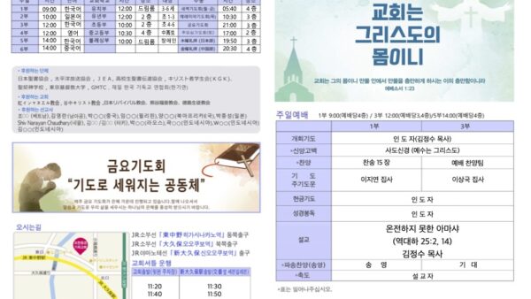 2025년 10월 19일 주보