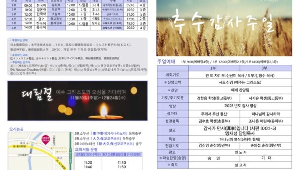 2025년 11월 23일 주보