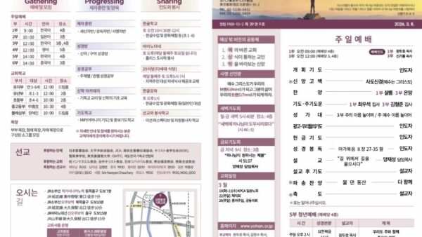 2026년 3월 8일 주보